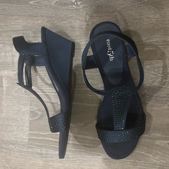 East‎ 5th Womens Wedge Heel Shoes Size 7 - Picture 4 of 5